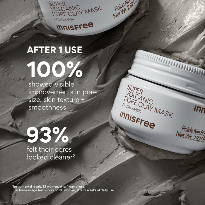 Super Volcanic Pore Clay Mask, Original, claims