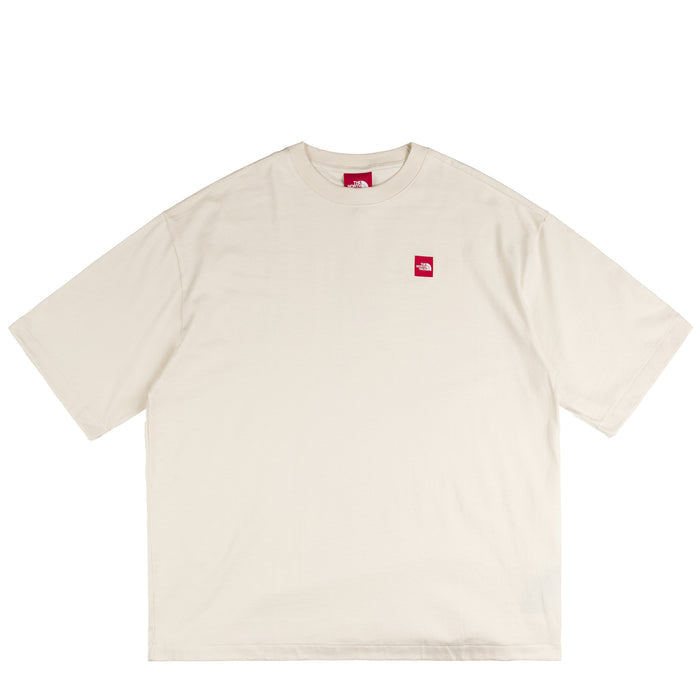 The North Face Red Box Short Sleeve Tee (White Dune)