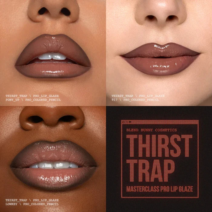 Thirst Trap Lip Glaze - Blend Bunny Cosmetics