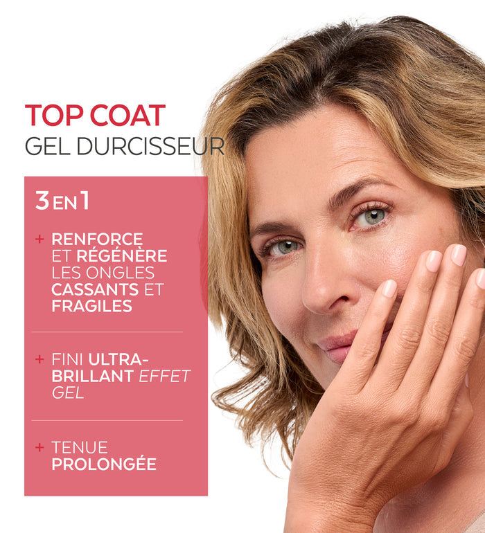 Top Coat Gel Color Strong Durcisseur