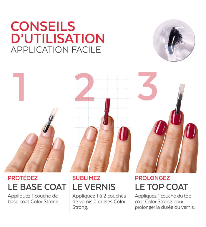 Top Coat Gel Color Strong Durcisseur