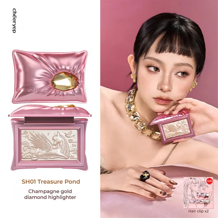 Treasure Pond Pillow Gem - Highlighter - Cheeryep
