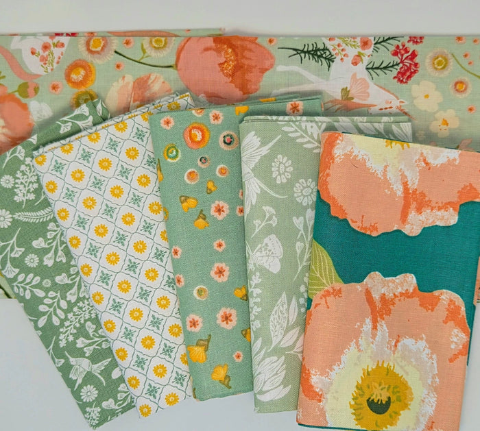 Unicorn Dreams by Ginger Deverell Collection | Fat Quarter Bundle - 6pcs (UD25725) - Maple Leaf Quilting Company Ltd.