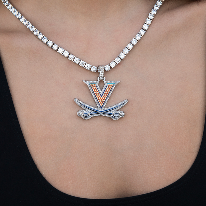University of Virginia Cavaliers Official NCAA Logo Pendant