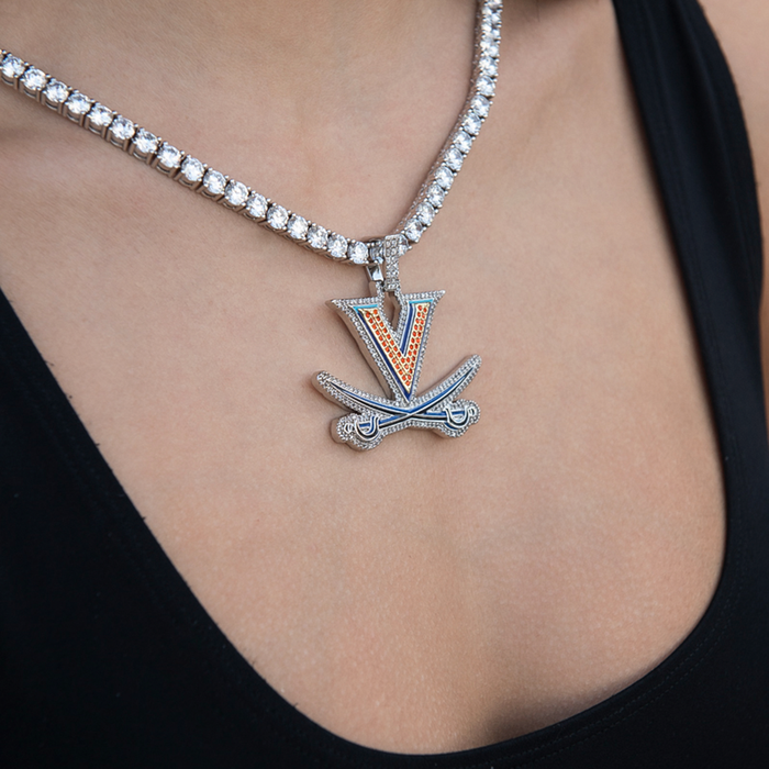 University of Virginia Cavaliers Official NCAA Logo Pendant