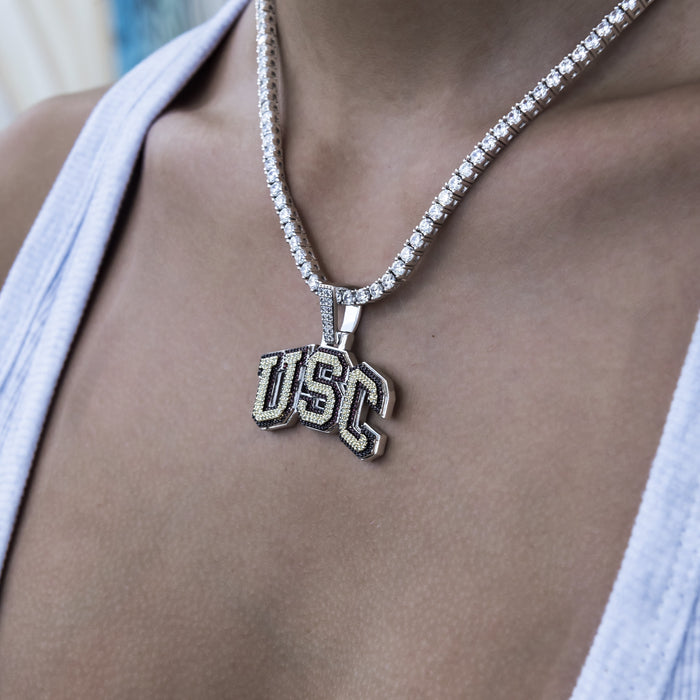 USC Trojans Logo Official NCAA Pendant