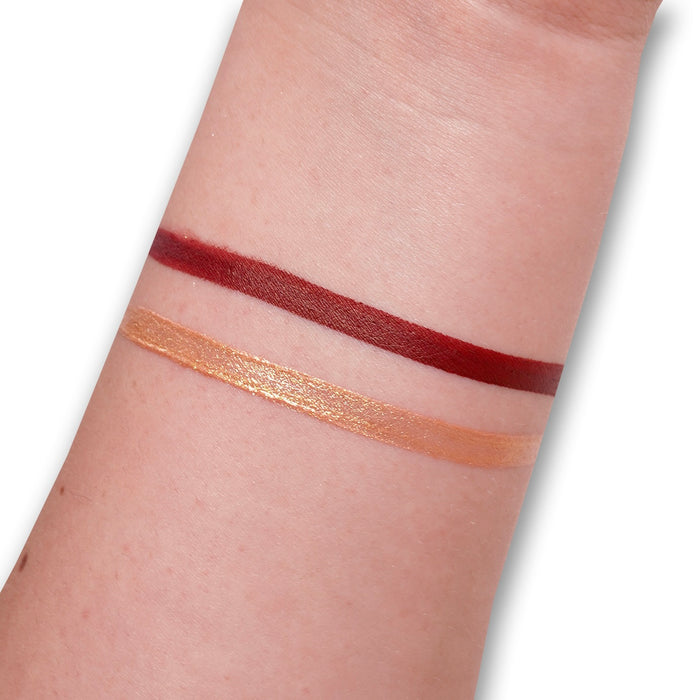Vault (Gold & Dark Red) Split Liner Pan