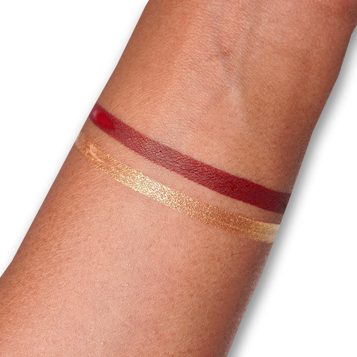 Vault (Gold & Dark Red) Split Liner Pan