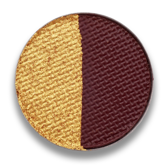 Vault Split Liner (Gold & Dark Red) - Eyeliner - Glisten Cosmetics