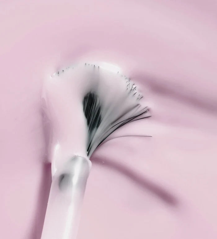Texture du vernis Color Care baby pink Poderm