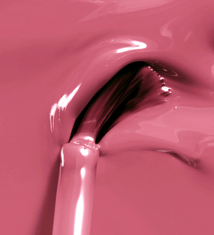 Texture du vernis Color Care bois de rose Poderm
