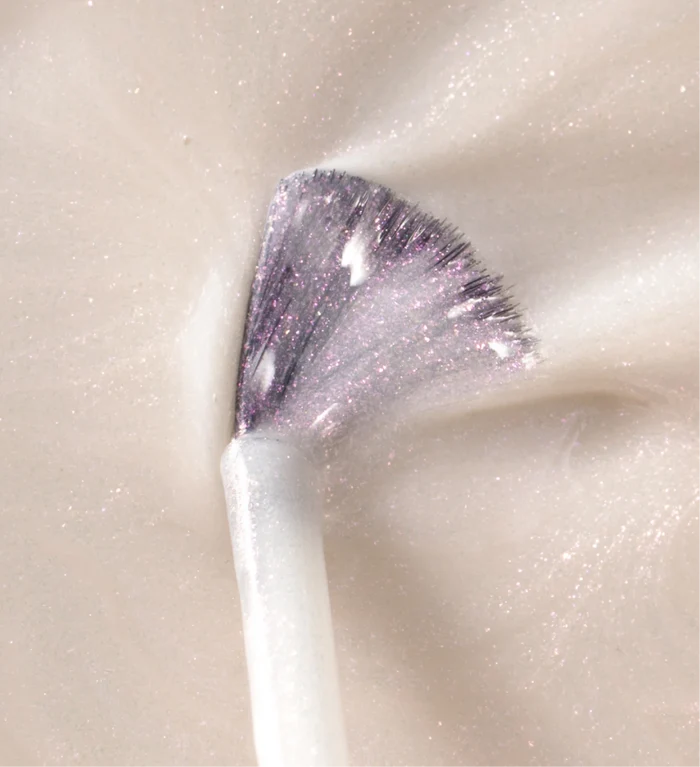 Texture du pinceau du vernis Color Strong highlighter Poderm