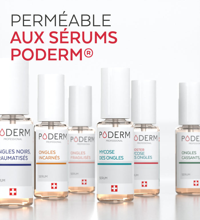 Sérums Poderm perméables sous le vernis durcisseur Color Strong