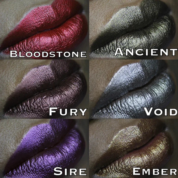 Void Menacing Metals Lipstick - Unearthly Cosmetics