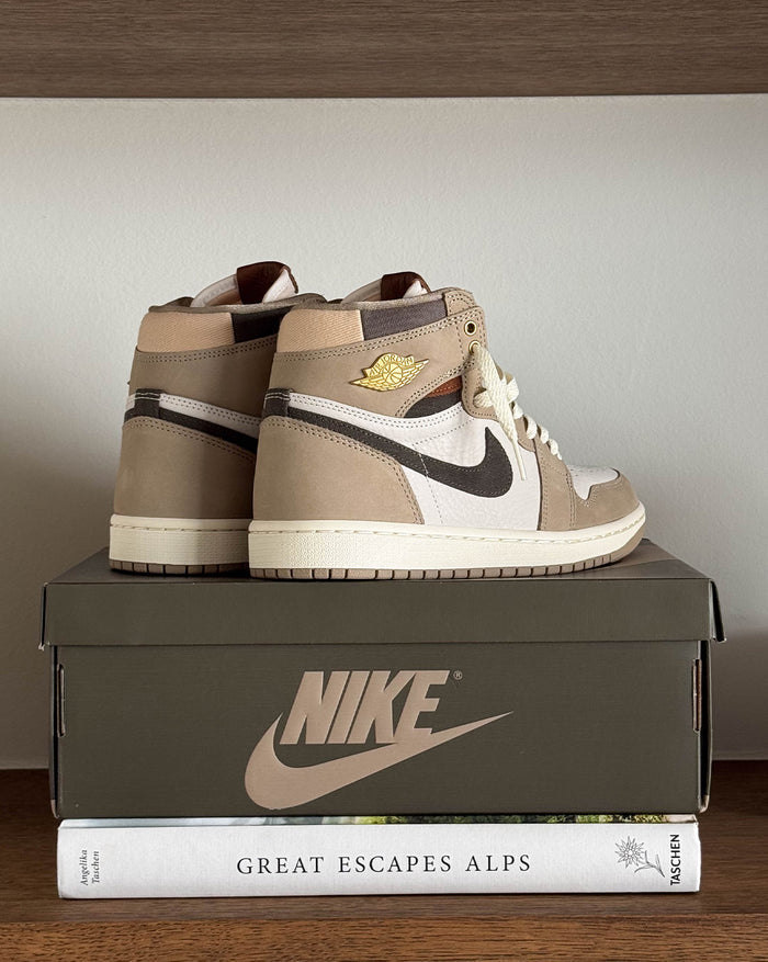 Nike Wmns Air Jordan 1 Retro High OG *Khaki* onfeet