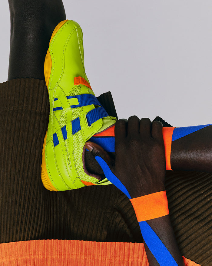 Asics x Issey Miyake Hyper Taping onfeet