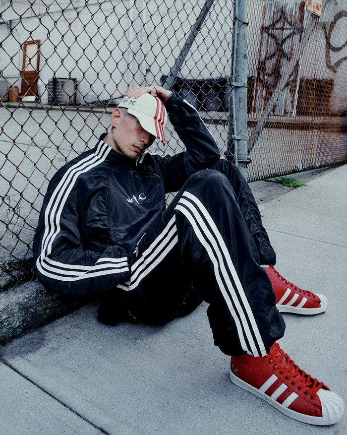 Adidas x Thug Club Superstar Luxe Boot onfeet